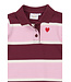 TNSTVidalia L_S Pique Polo Burgundy Striped TN by The New