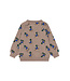 TNSTVhil Sweatshirt Taupe Gray AOP TN by The New