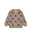 TNSTVhil Sweatshirt Taupe Gray AOP TN by The New