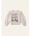 Honette sweater Solid with artwork La Patisserie Oh Liliy Birch by Oilily