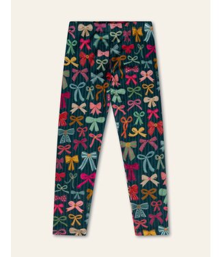 Oilily Peppy leggings AOP Fete Du Ruban Deep Teal by Oilily