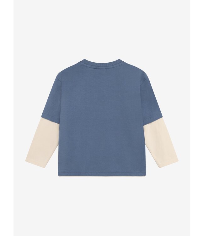 T-shirt Longsleeve Over Sleeve Ash Blue by Daily7