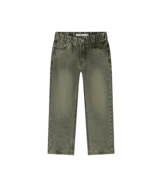 Stains & Stories boys pants wide fit Army by Stains & Stories