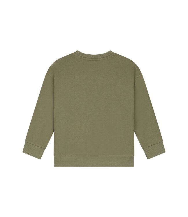 boys sweatshirt Army by Stains & Stories
