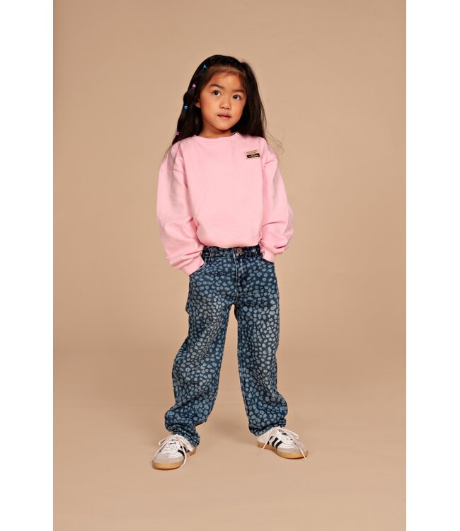 girls sweatshirt Pink aw26 by Stains & Stories