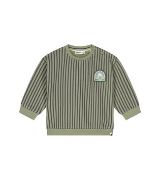 Babyface baby boys sweatshirt Army by Babyface