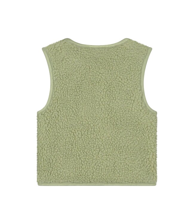 baby girls teddy gilet Mint by Babyface
