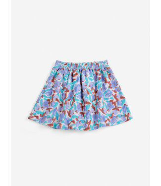 Bobo Choses Watercolor all over fleece skirt LAVENDER by Bobo Choses