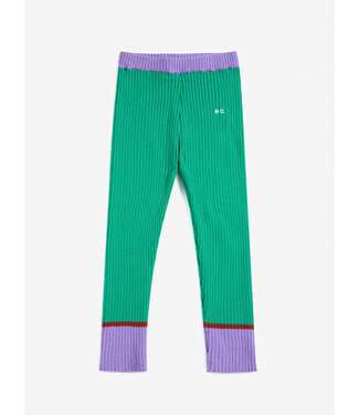 Bobo Choses BC knitted leggings LIGHT GREEN by Bobo Choses
