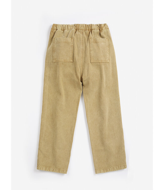 Bobo Choses twill pants KHAKI by Bobo Choses