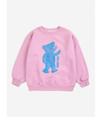 Bobo Choses Softpaw Monster sweatshirt PINK by Bobo Choses