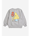 Mush Monster Duo sweatshirt LIGHT HEATHER GREY by Bobo Choses