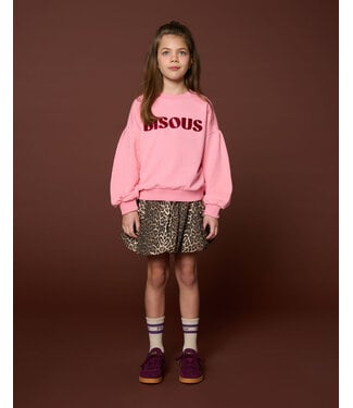 Petit Blush Easy Sweater Bisous | Rose  by Petit Blush