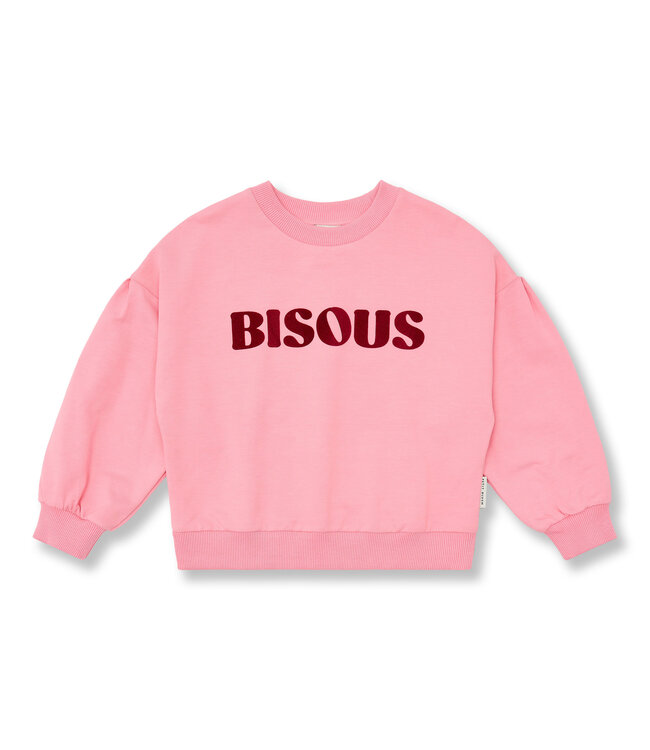 Easy Sweater Bisous | Rose  by Petit Blush