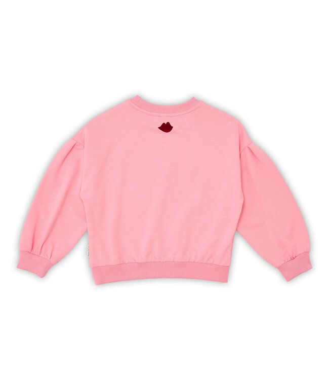 Easy Sweater Bisous | Rose  by Petit Blush