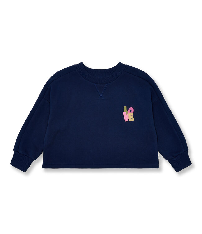 Coco Sweater | Dark Blue  by Petit Blush
