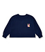 Coco Sweater | Dark Blue  by Petit Blush
