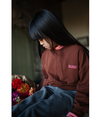 Petit Blush Luca Sweater | Brown  by Petit Blush