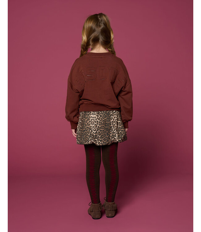 Luca Sweater | Brown  by Petit Blush