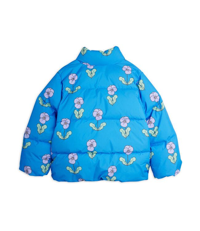 Violas aop citypuffer Blue by Mini Rodini
