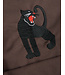 Panther emb school backpack Brown by Mini Rodini