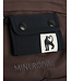 Panther emb school backpack Brown by Mini Rodini