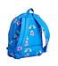 Violas aop padded backpack Blue by Mini Rodini