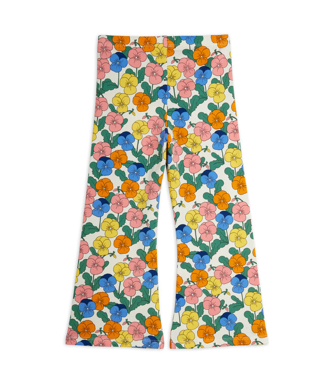 Violas aop flared trousers Multi by Mini Rodini