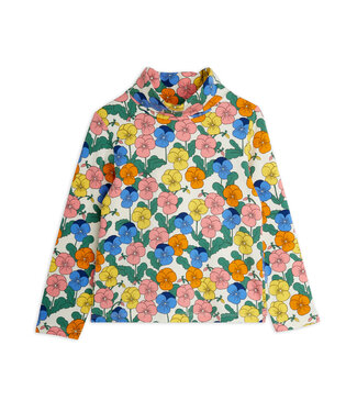 Mini Rodini Violas aop turtleneck Multi by Mini Rodini
