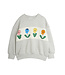 Mini Rodini Violas panel sweatshirt Grey Melange by Mini Rodini