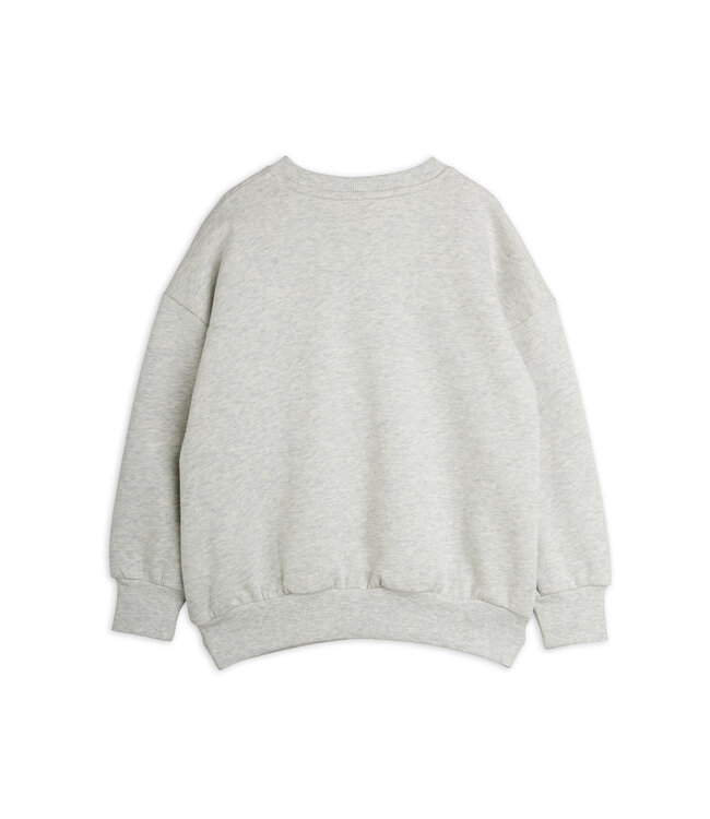 Violas panel sweatshirt Grey Melange by Mini Rodini