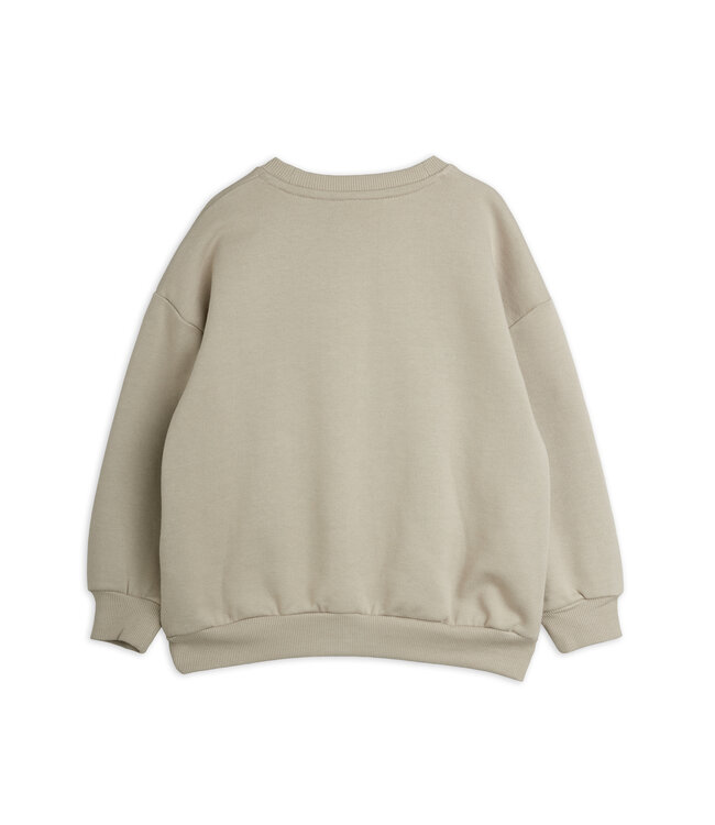 Skunk chenille sweatshirt Grey by Mini Rodini