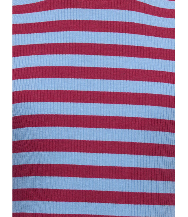 KOGLUPE L/S STRIPE TEE JRS Allure Rumba Red by Kids Only