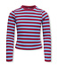 Kids Only KOGLUPE L/S STRIPE TEE JRS Allure Rumba Red by Kids Only