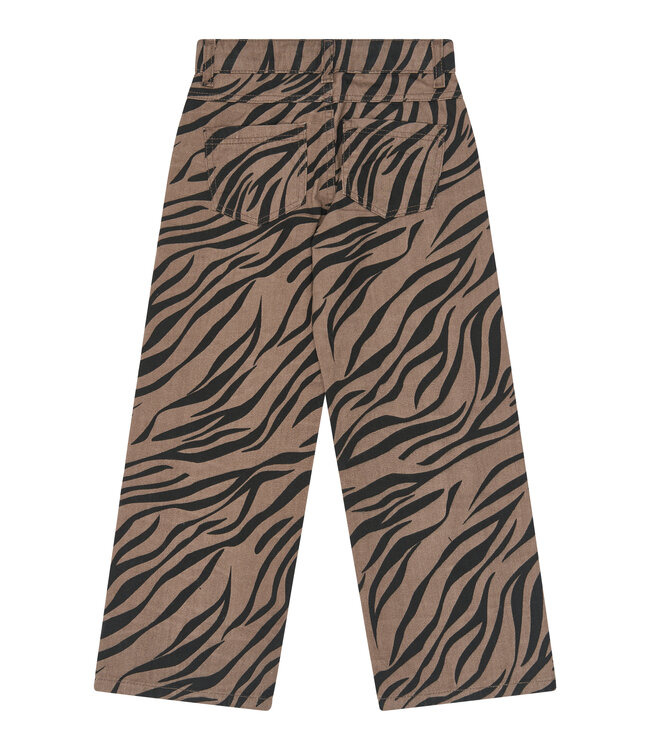 TNVanya Wide Fit Jeans Taupe Gray AOP TN by The New