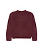 TNVerity Knit Cardigan Burgundy TN by The New