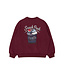 TNVitalio OS Sweatshirt Burgundy TN by The New