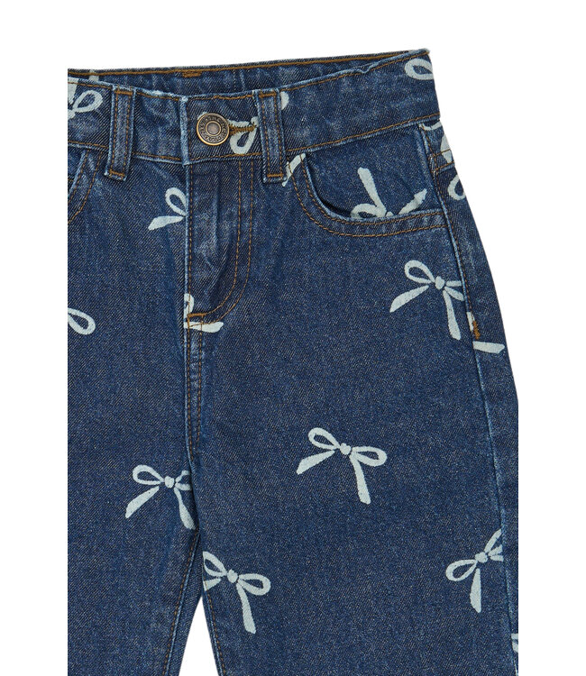 TNSTVinaya Regular Fit Jeans Medium Blue Denim AOP by The New