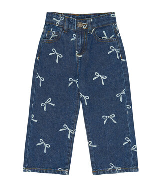 The New TNSTVinaya Regular Fit Jeans Medium Blue Denim AOP by The New