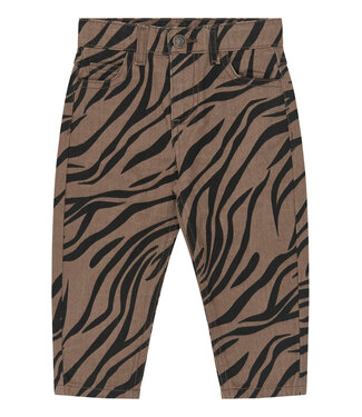The New TNSTValonya Mom Fit Jeans Taupe Gray AOP TN by The New