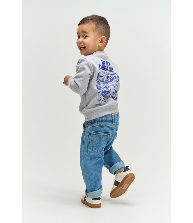 TNSTSilvio Barrel Fit Jeans Medium Blue Denim by The New