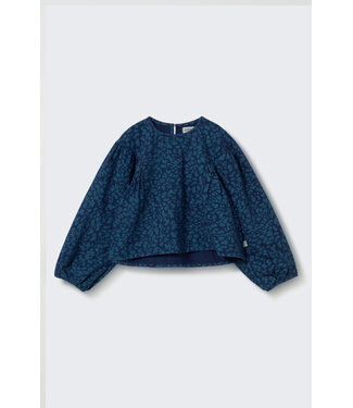 Cozmo soft denim blouse animal-cotton denim by Cozmo
