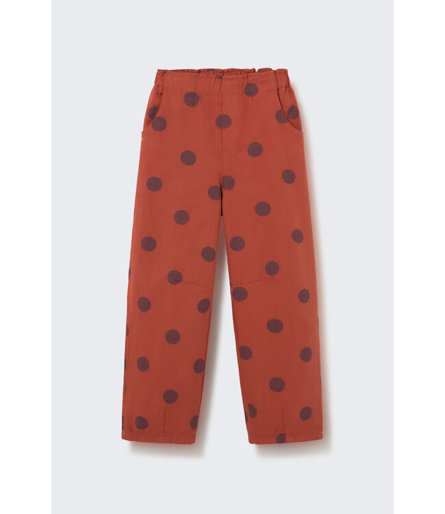 polka dot twill pants ginger-polka dot twill by Cozmo