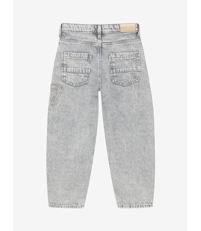 Denim Barrel Fit Light Grey Denim by Daily7