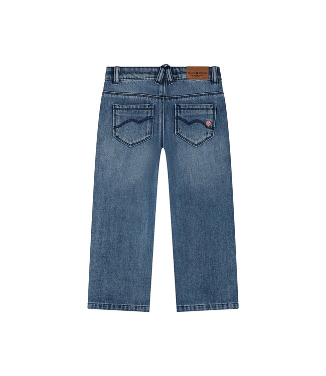girls wide leg pants hearts by Stains & Stories