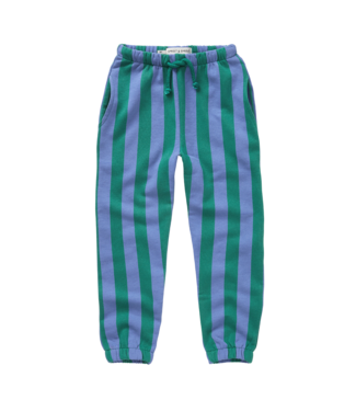 Sproet & Sprout Sweatpants green stripe  by Sproet & Sprout
