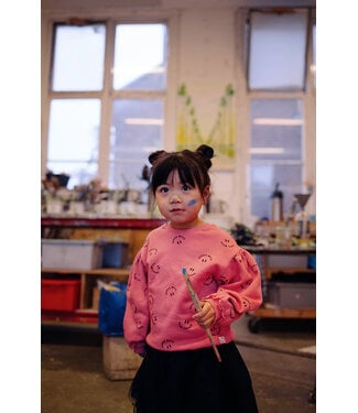 Sproet & Sprout Sweatshirt Club Chaos print pink  by Sproet & Sprout