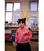 Sweatshirt Club Chaos print pink  by Sproet & Sprout