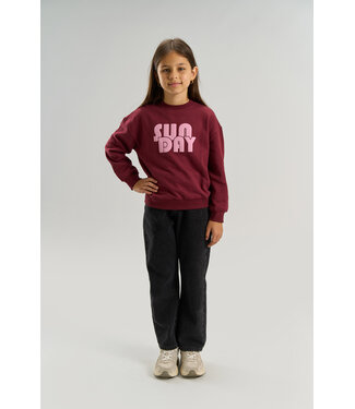 The New TNVirna OS Sweatshirt Burgundy TN By The New