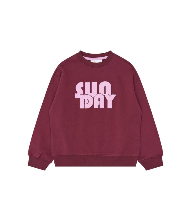TNVirna OS Sweatshirt Burgundy TN By The New